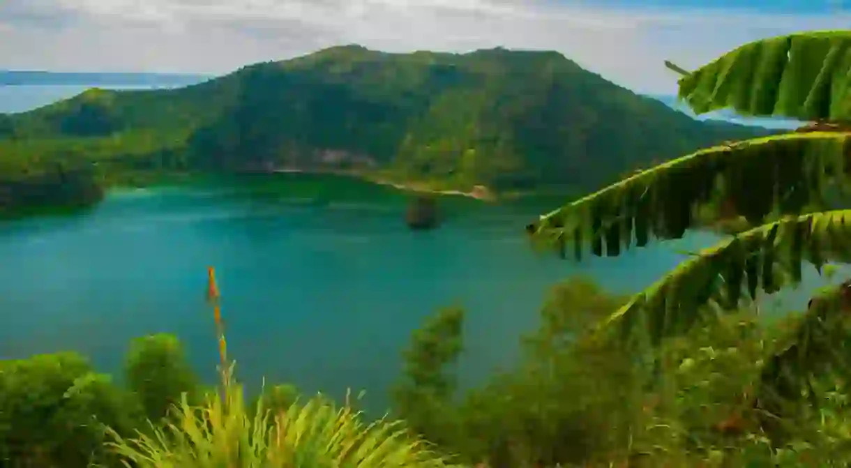 View of Taal Lake in Tagaytay, Vulcan Point