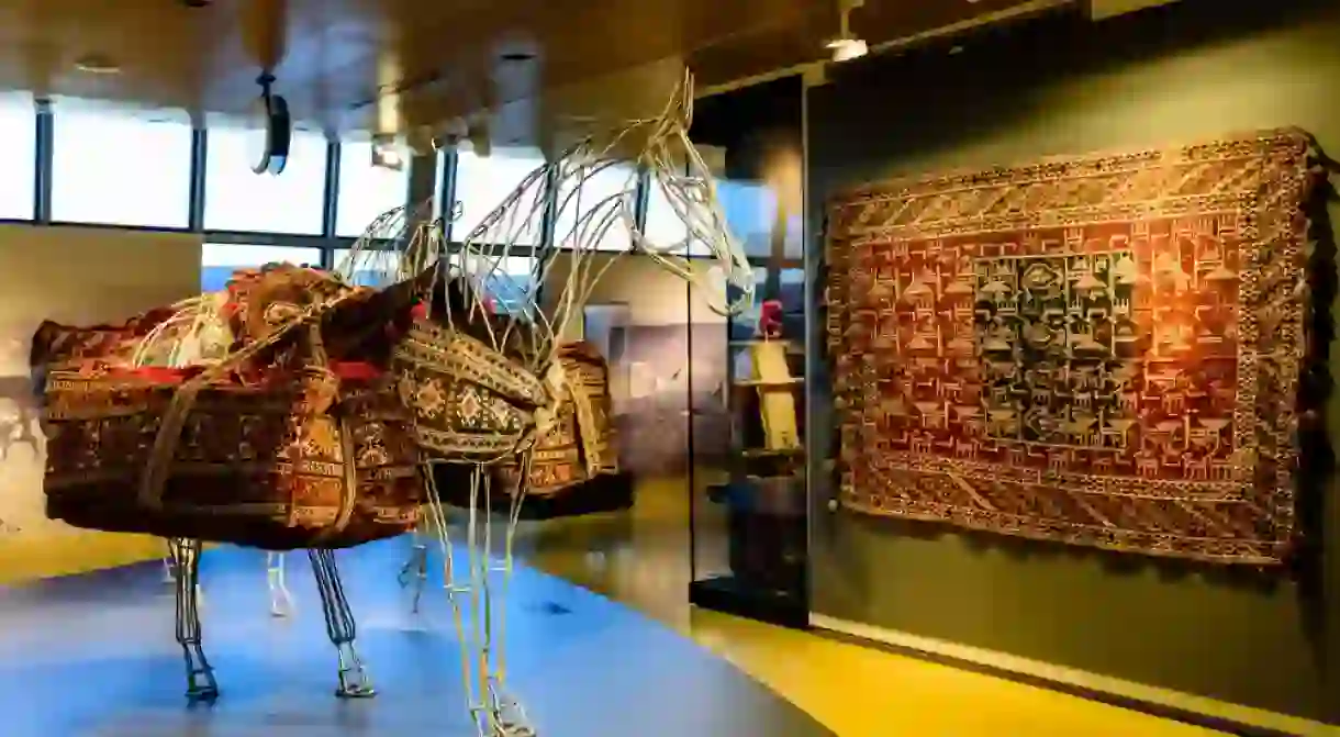 Inside the Baku Carpet Museum