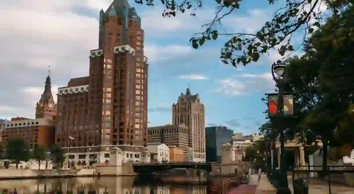 Milwaukees State Street Bridge Skyline