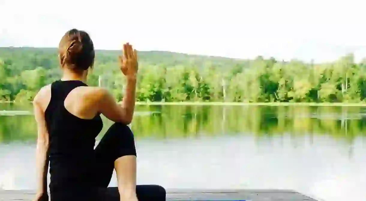 Woman Yoga Meditation