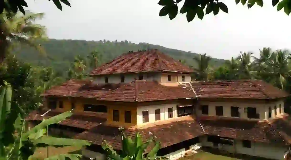 Traditional house in Kerala built in Naalukettu architectural style