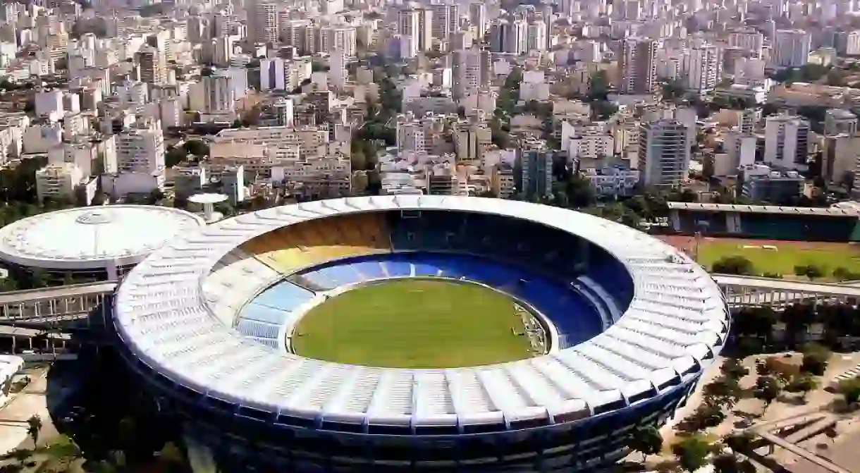 Maracanã stadium in the heart of Rio de Janeiro