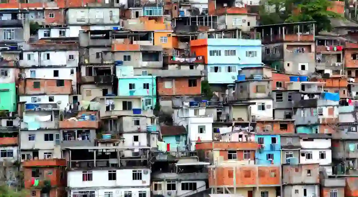 Favéla do Prazères in Brazil