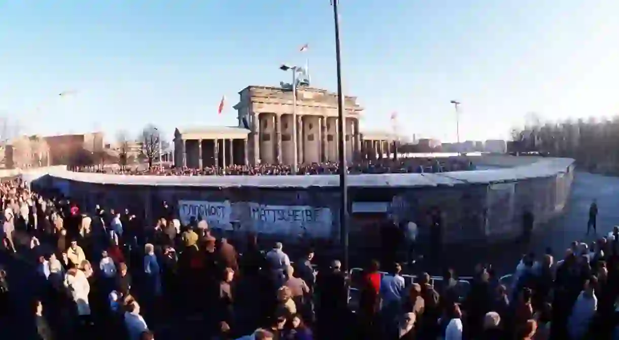 Brandenburg Gate on December 1, 1989