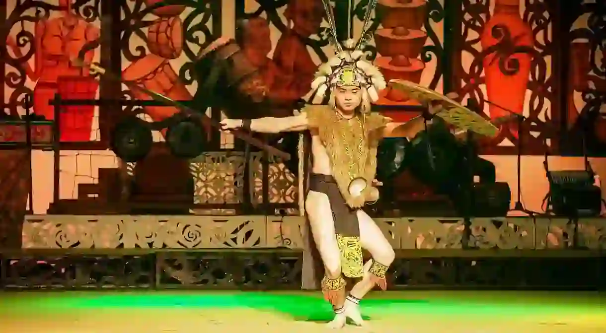 Sarawaks Iban traditional costume and dance