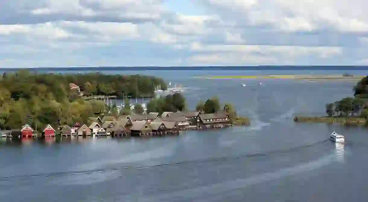 Lake Müritz in Röbel