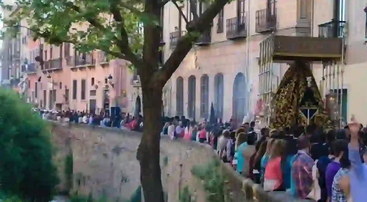 Semana Santa (Holy Week) celebrations in Granada, Spain; Oscar Daniel Rangel Huerta/flickr