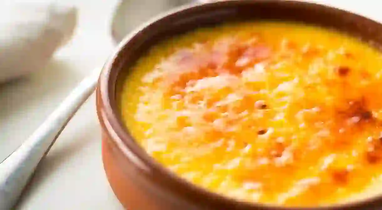 Crema Catalana, a typical catalan dessert