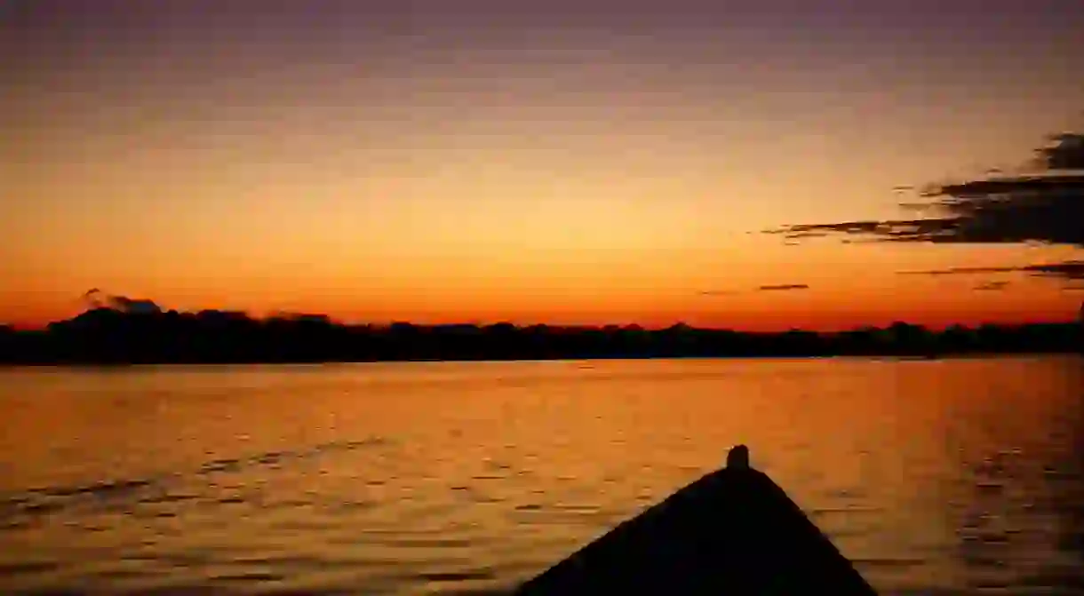 The Amazon River near Leticia