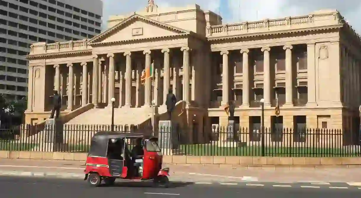 British Parliament Building in Colombo Fort