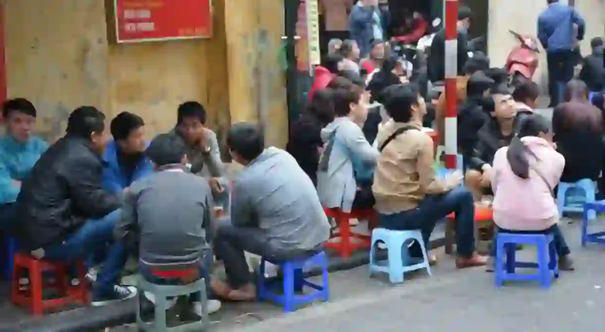 Cheap beer in Hanoi