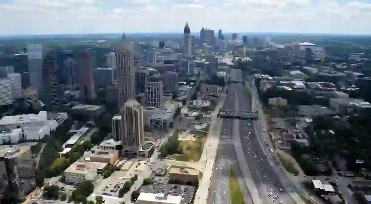 The Atlanta skyline