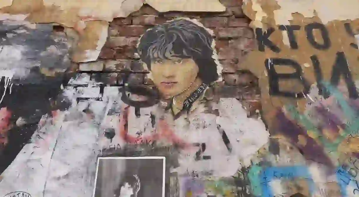 Kinos Viktor Tsoi is now a cultural icon