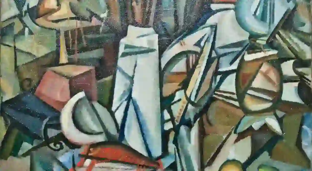 Still-Life of the objects (1913) - Amadeo de Souza-Cardoso (1897-2018)