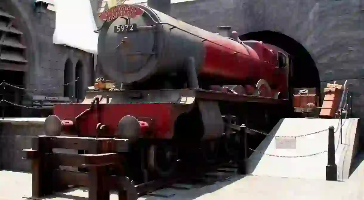 The Hogwarts Express at Universal Studios Hollywood