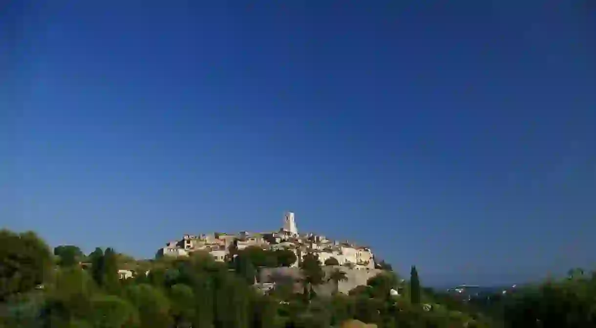 The beautiful hilltop Saint-Paul-de-Vence