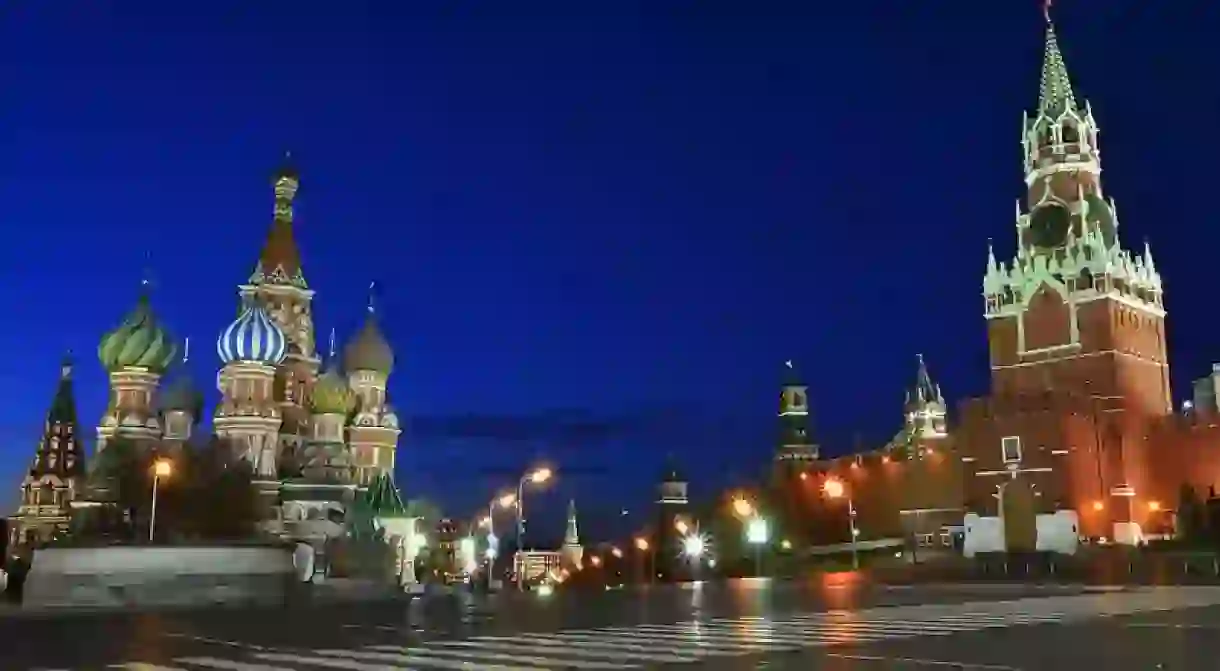 Red Square at Night