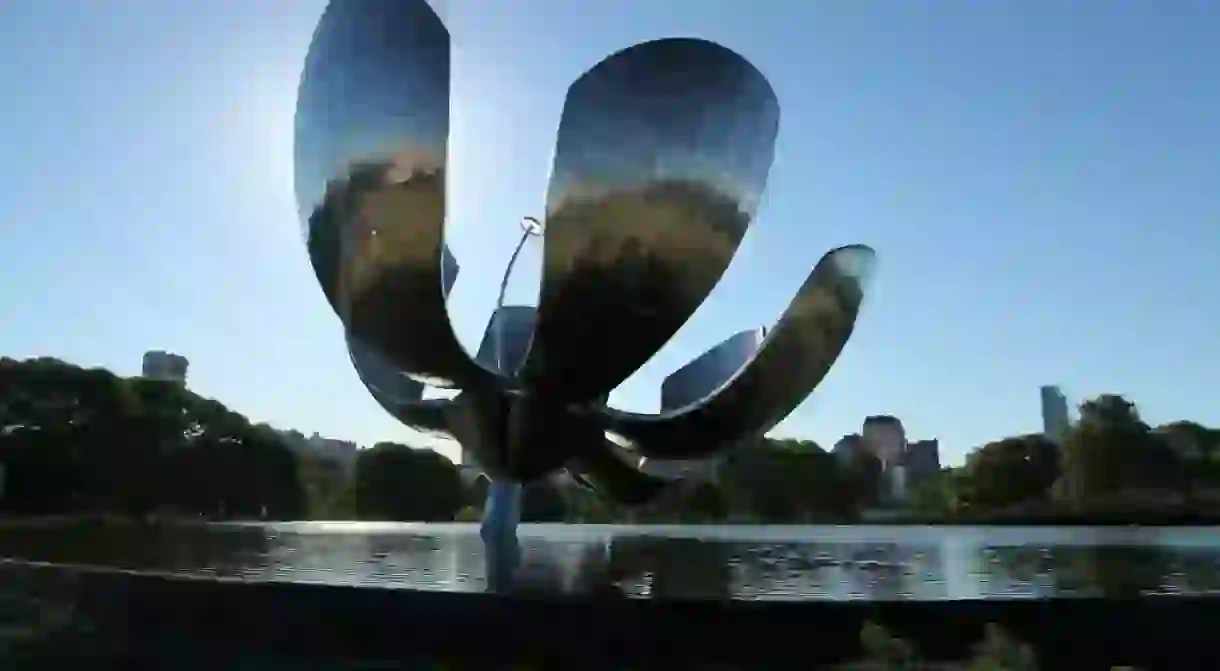 The Floralis Genérica in Recoleta