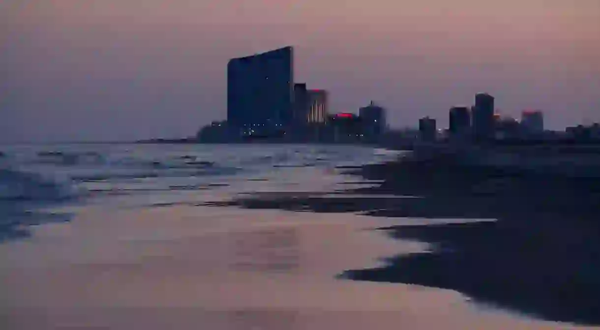 The view from Brigantine Beach