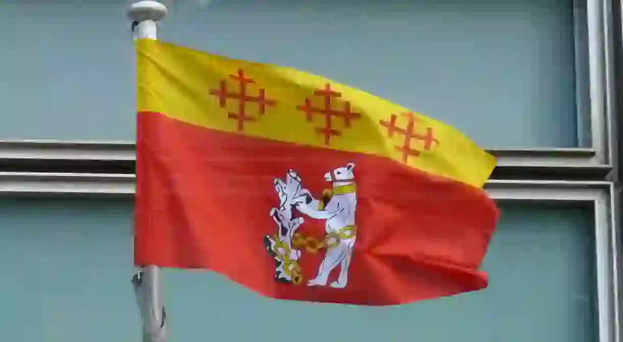 Warwickshire flag