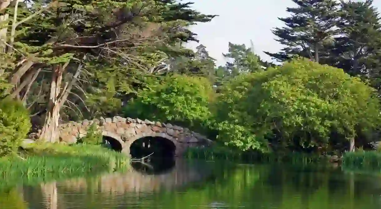 Stow Lake at Golden Gate Park