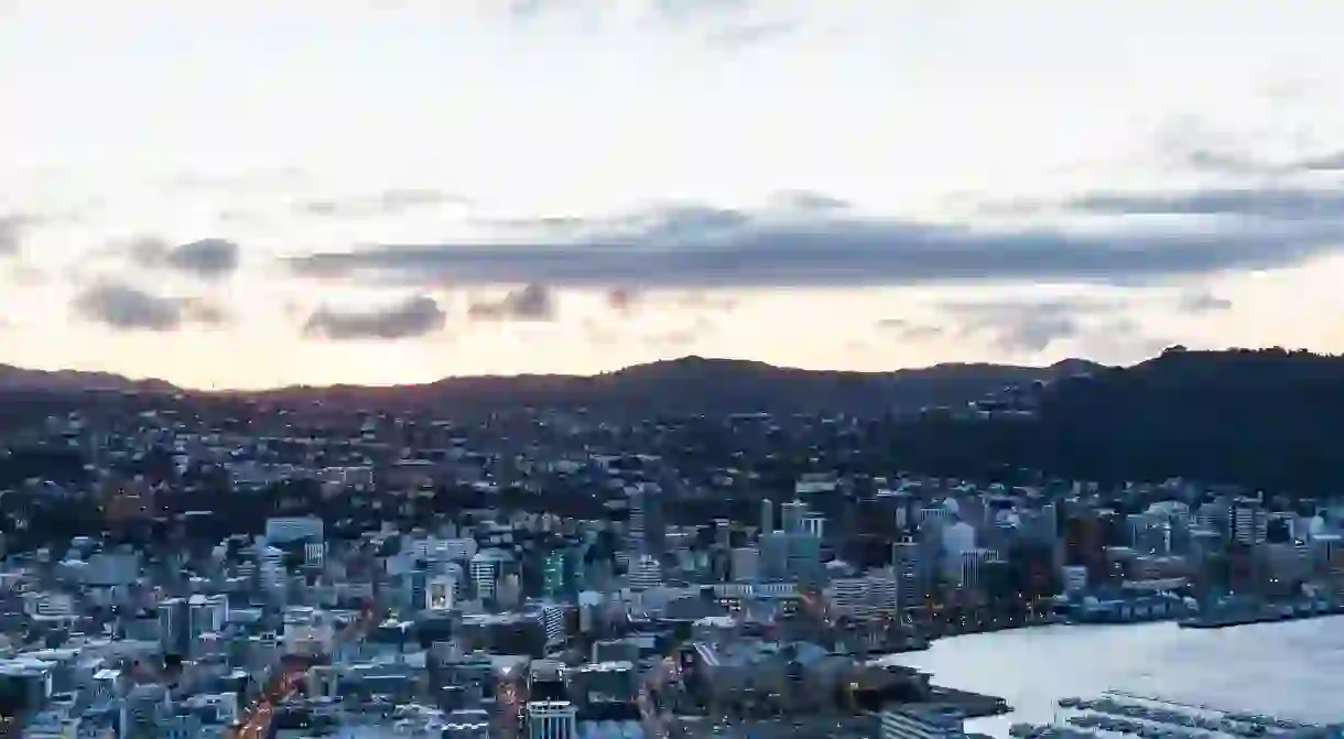 Downtown Wellington from Mount Victoria