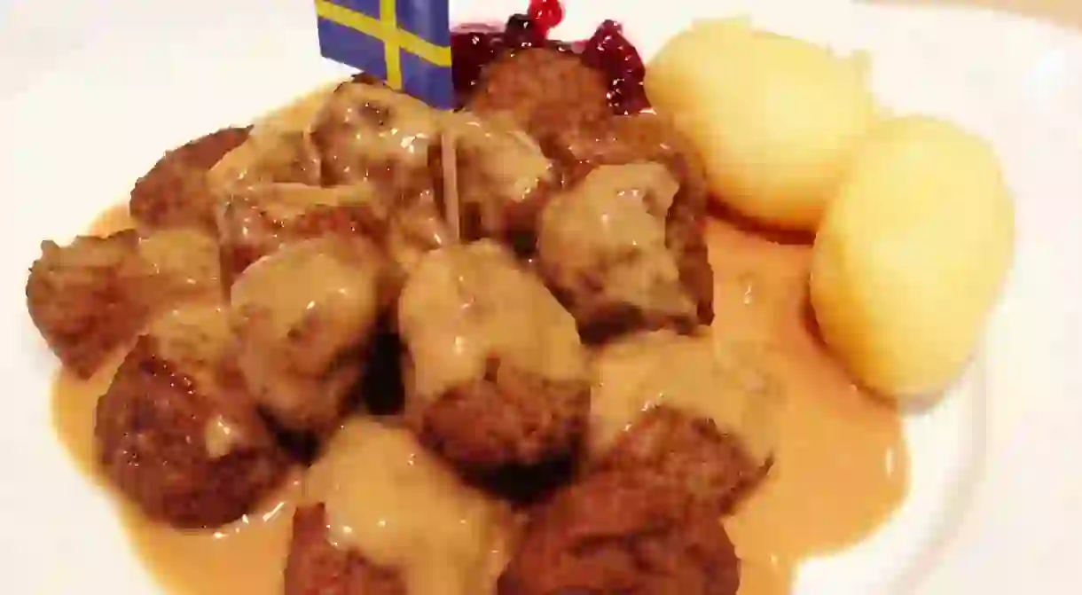 Classic Swedish meatballs