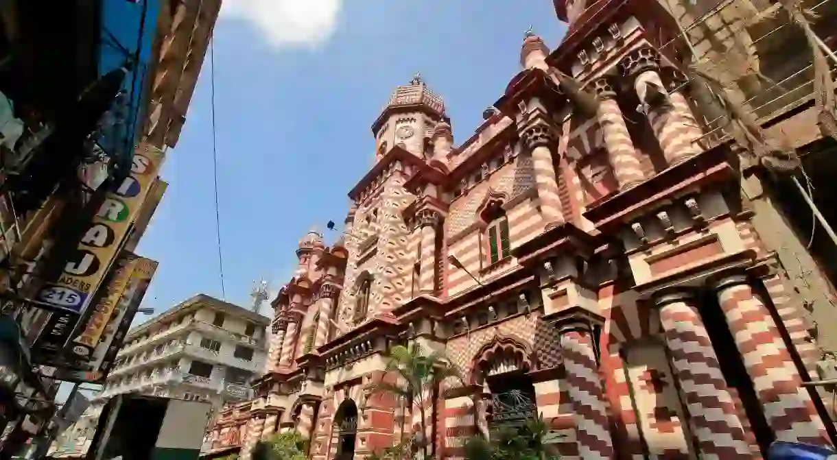 Picturesque mosque in the Colombo Fort