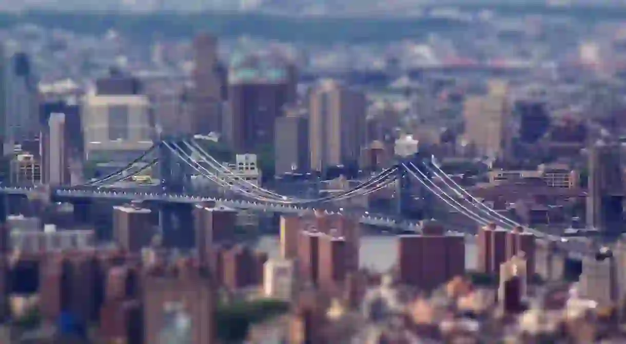 Manhattan Bridge Tilt-Shift