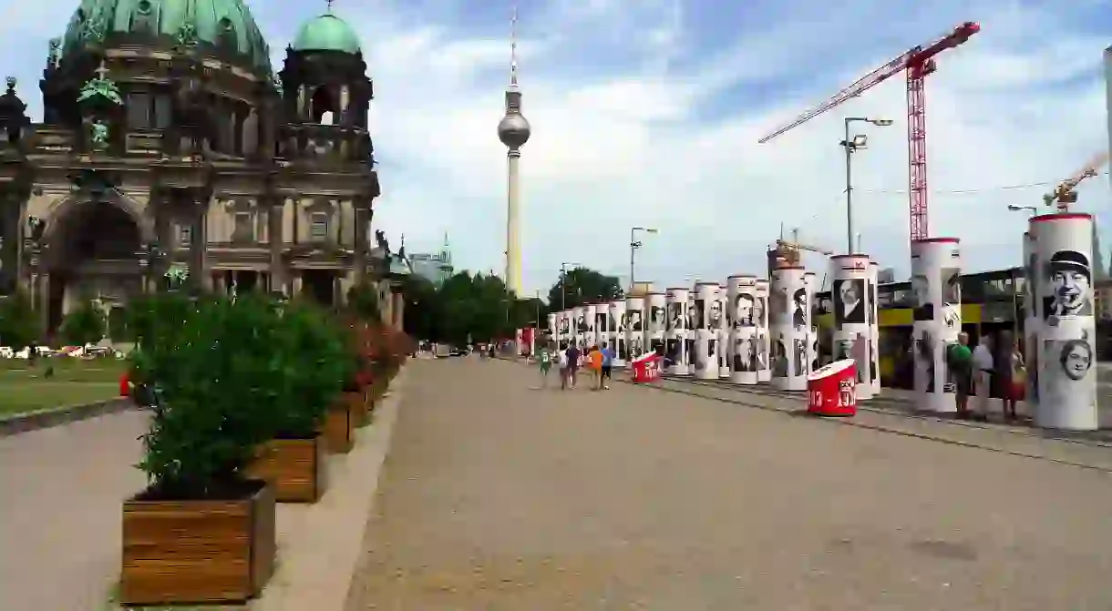 Berliner Dom and TV Tower in Berlin