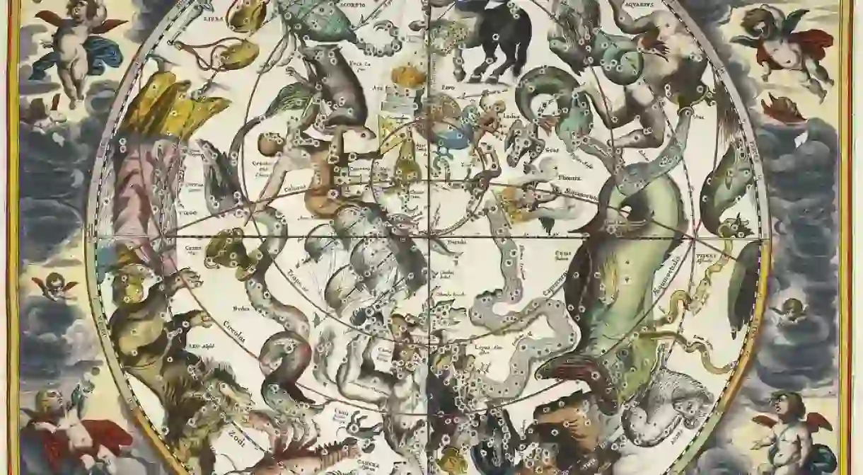 Andreas Cellarius, Atlas Coelestis, 1660