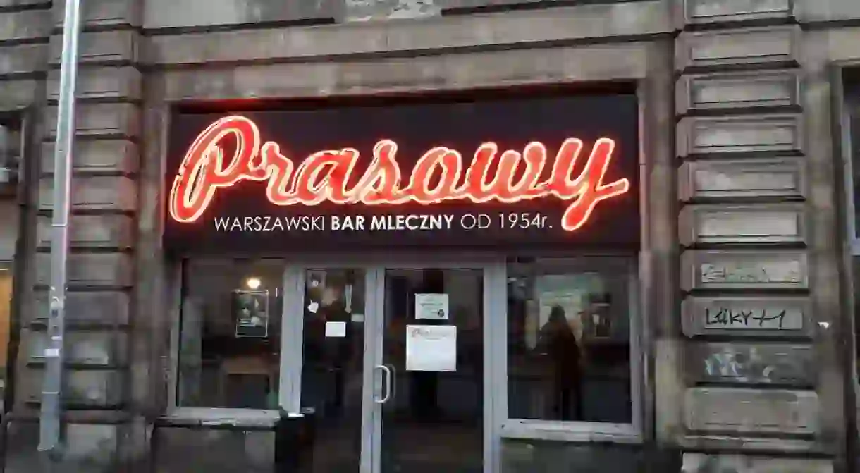 Bar Mleczny Prasowy is the place for tasty pierogi and a little trip through history