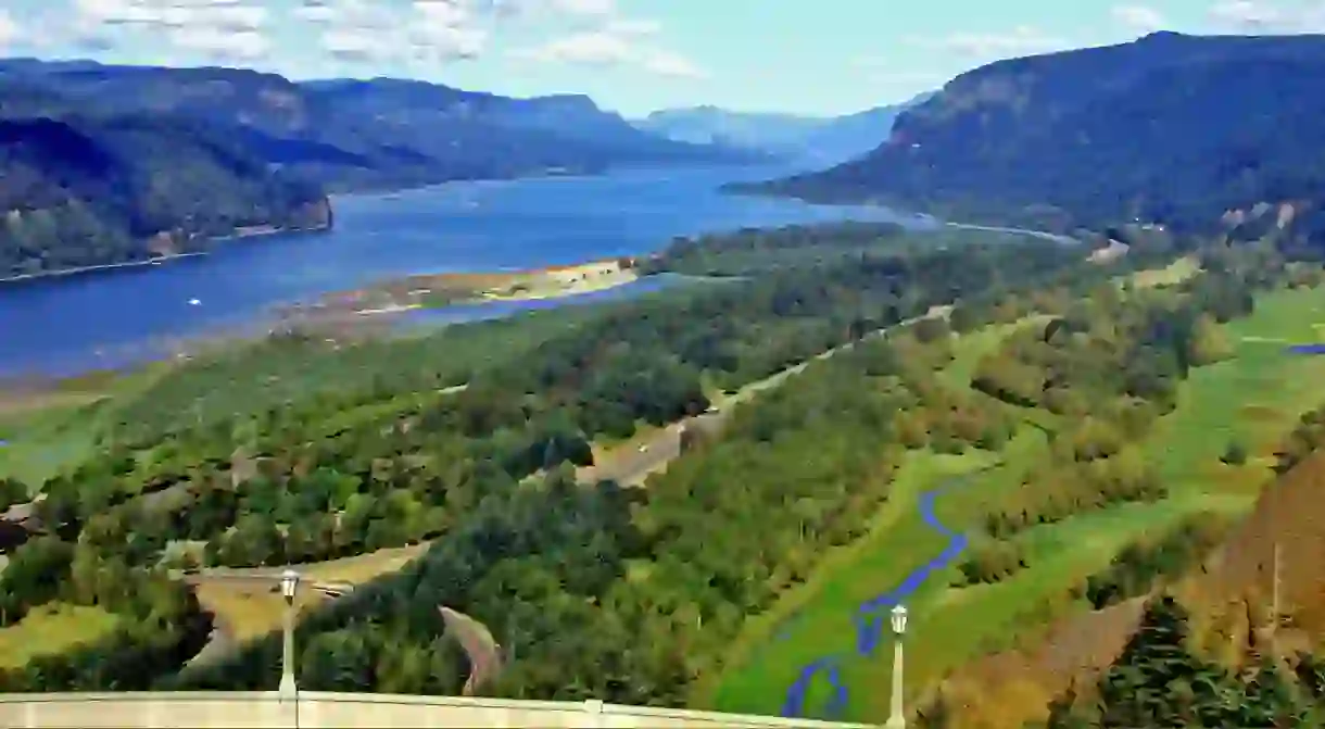 The Columbia Gorge is one of Oregons awe-inspiring locales