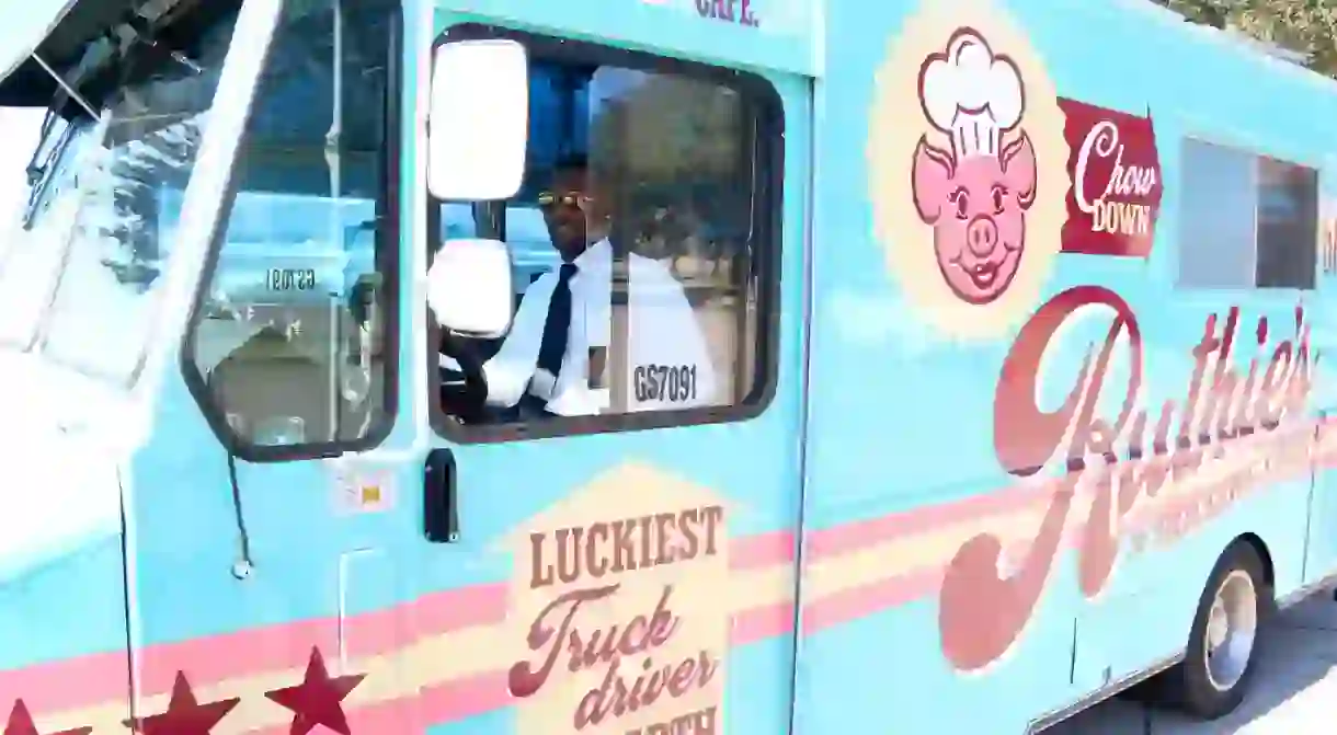 Food trucks like Ruthies Rolling Cafe are a big hit on the Dallas food scene