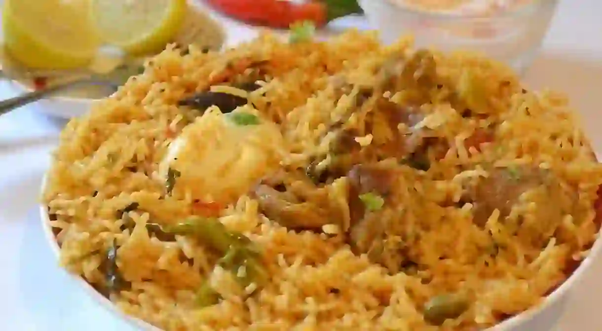 Chicken biryani