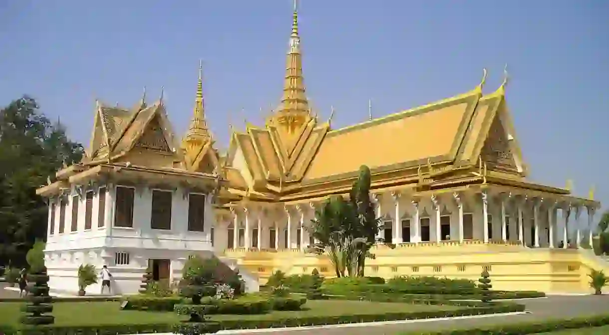 The Royal Palace in Phnom Penh