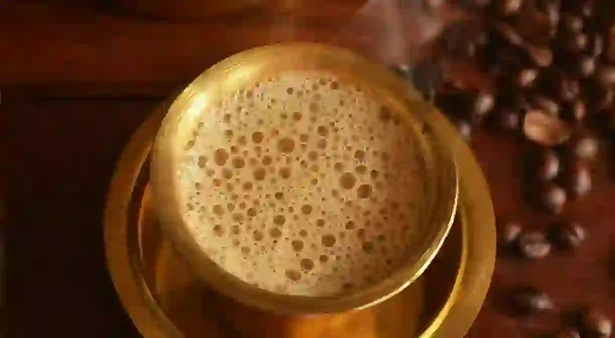 Indian filter coffee