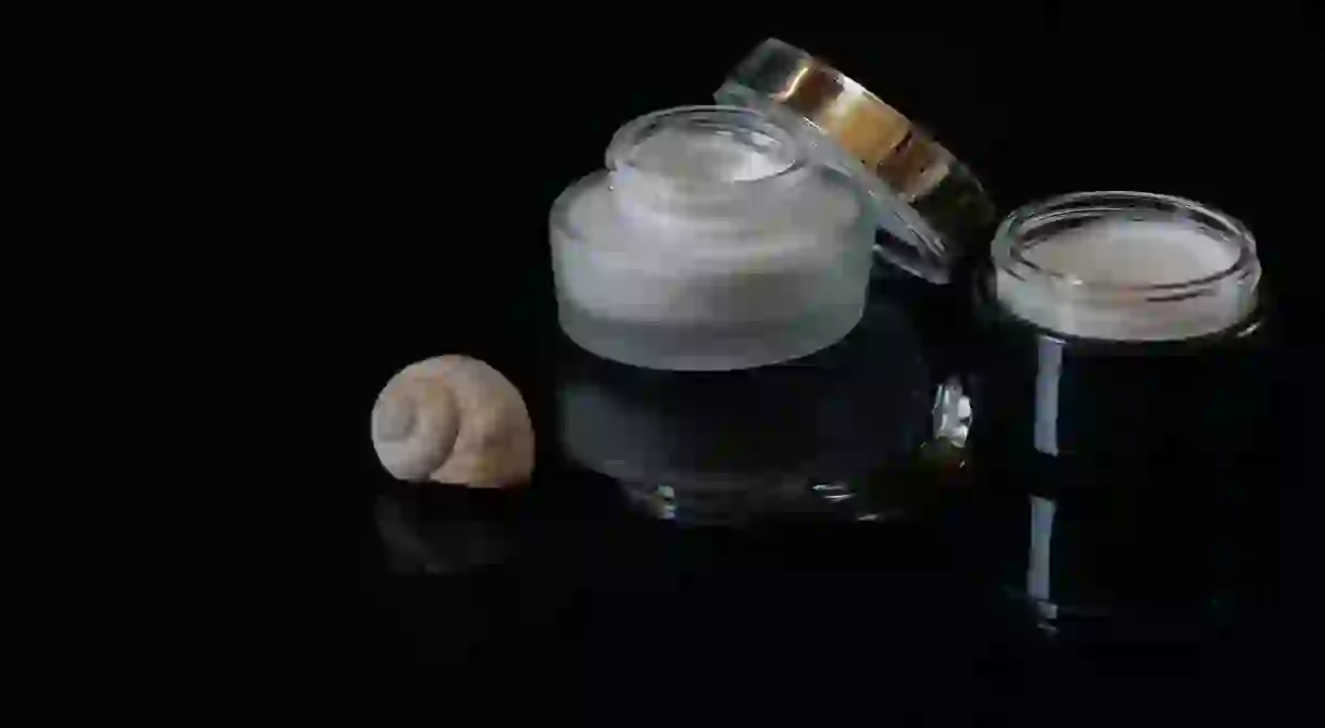 Snail cream is an increasingly popular ingredient in Korean cosmetics.