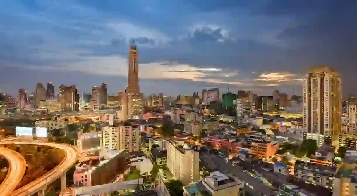 The stunning Bangkok skyline