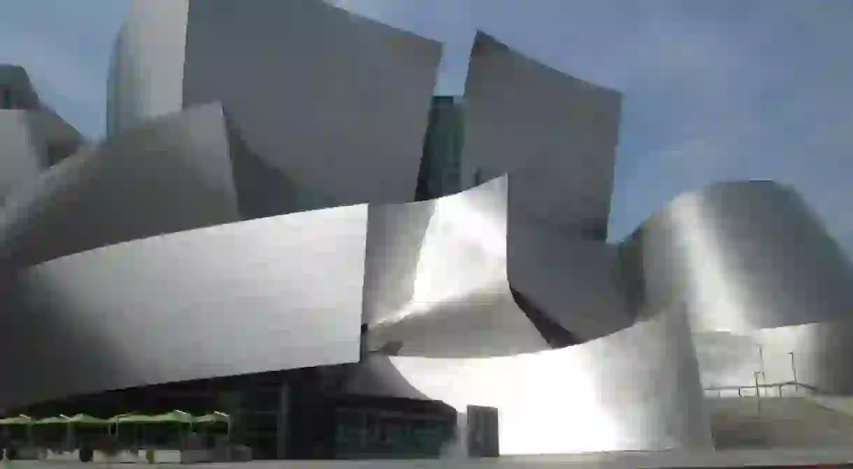 Walt Disney Concert Hall, designed by Frank Gehry