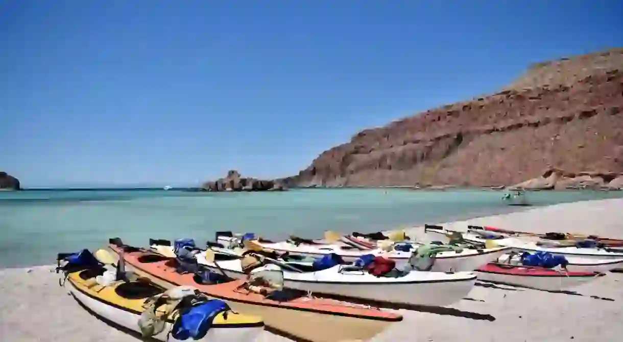 Kayaking in Espiritu Santo Island