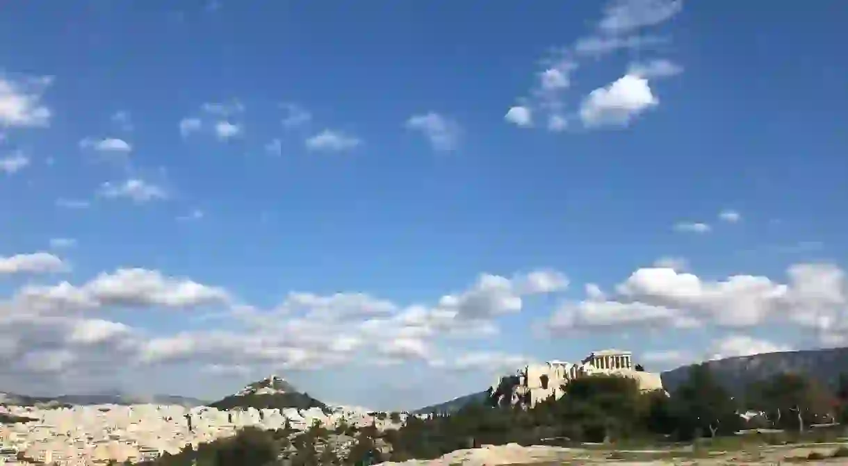 Acropolis views from Filopappou Hill