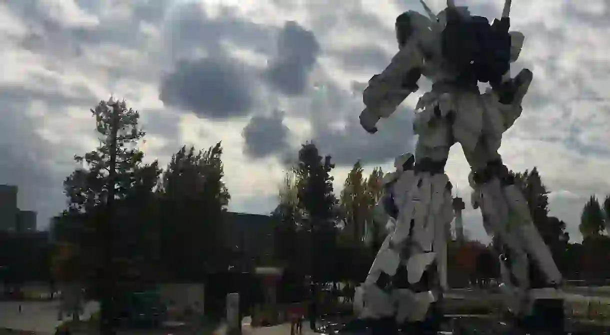 Giant Gundam, Diver City Mall, Odaiba, Tokyo/©James Gates