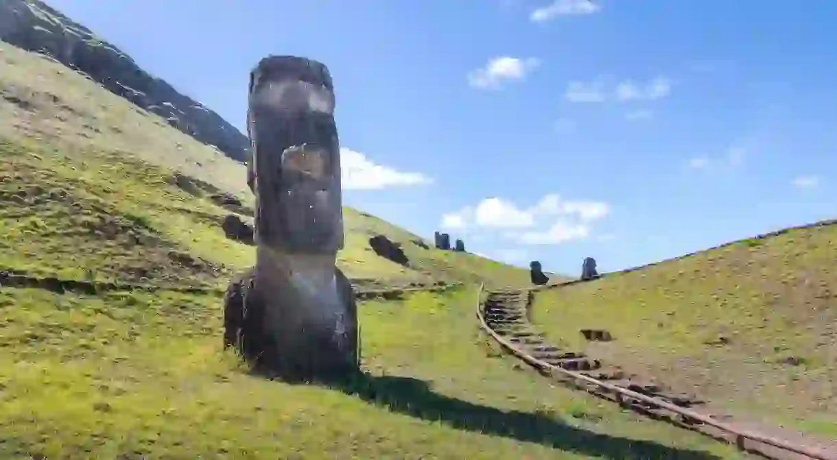 Follow the route of a once important tradition on Easter Island (Rapa Nui) while you still can