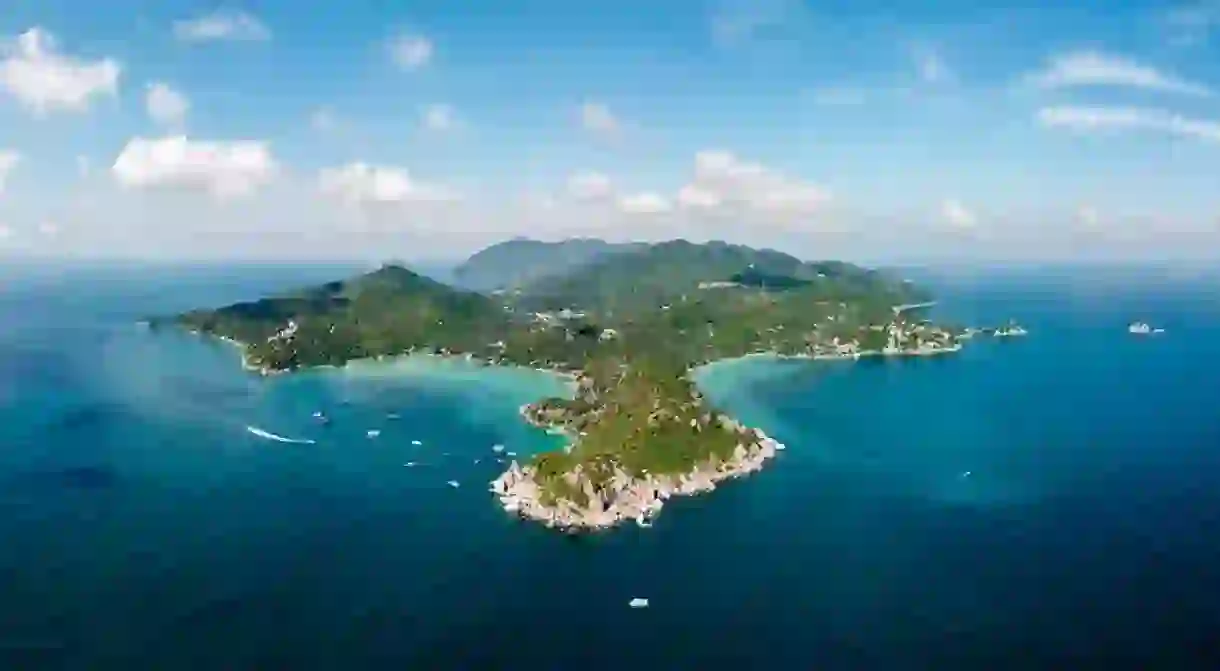 Koh Tao from above