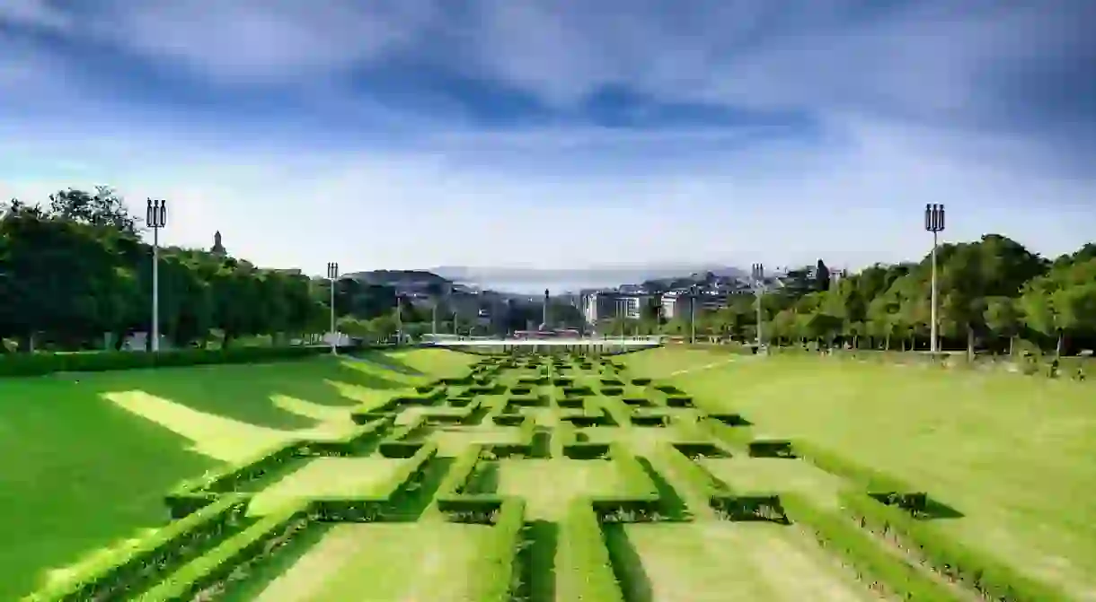 Parque Eduardo VII, at the top of Avenida da Liberdade