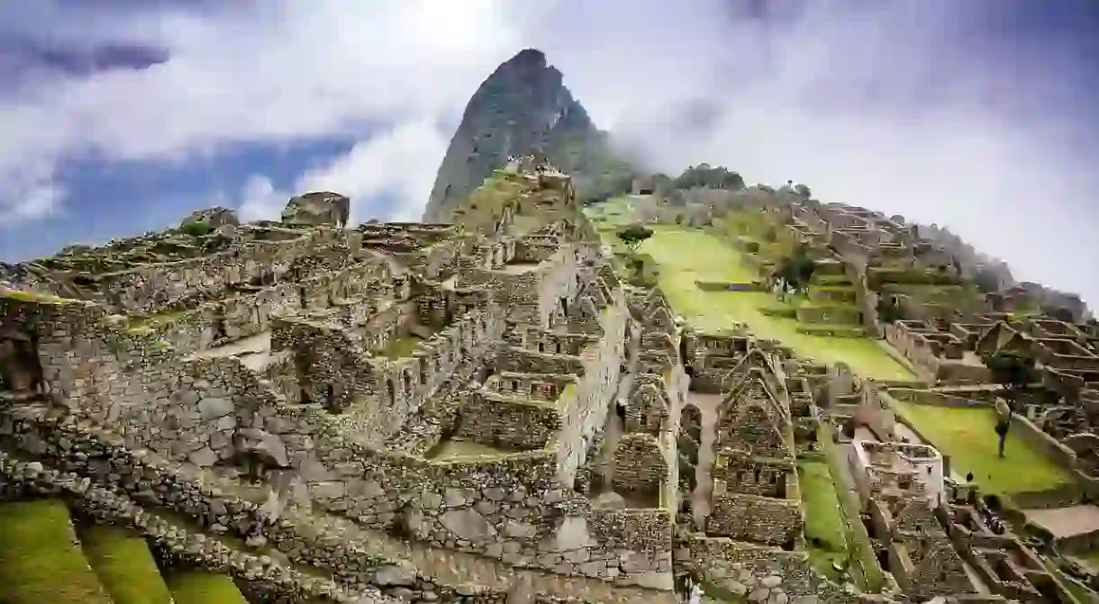 A view of Machu Picchu