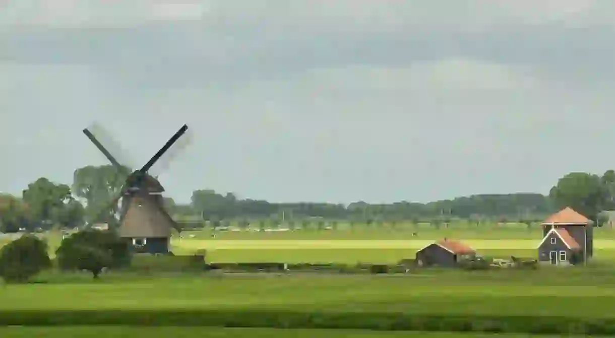 Farmlands in the Netherlands