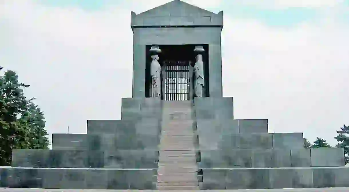 The monument to soldiers lost in World War I