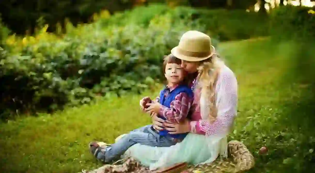 Mothers and sons share a very special bond